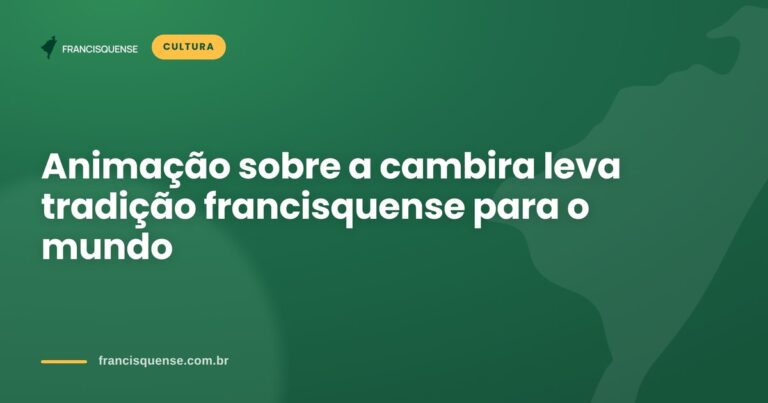 Capa do Francisquense sobre animação da cambira francisquense